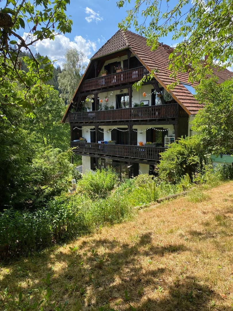 Gr. 4 Zi.- Wohnung mit echten Mehrwerten! Flexible Nutzung möglich! (App. im DG, Garten, Reserven)