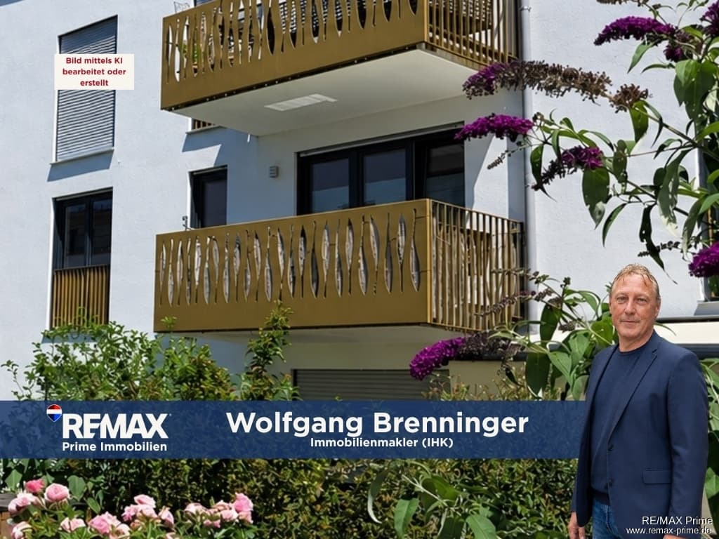 Zukunftstarker Fernwärmeanschluß: 2-Zimmer-Wohnung in Grafing zum Eigennutz oder Kapitalanlage
