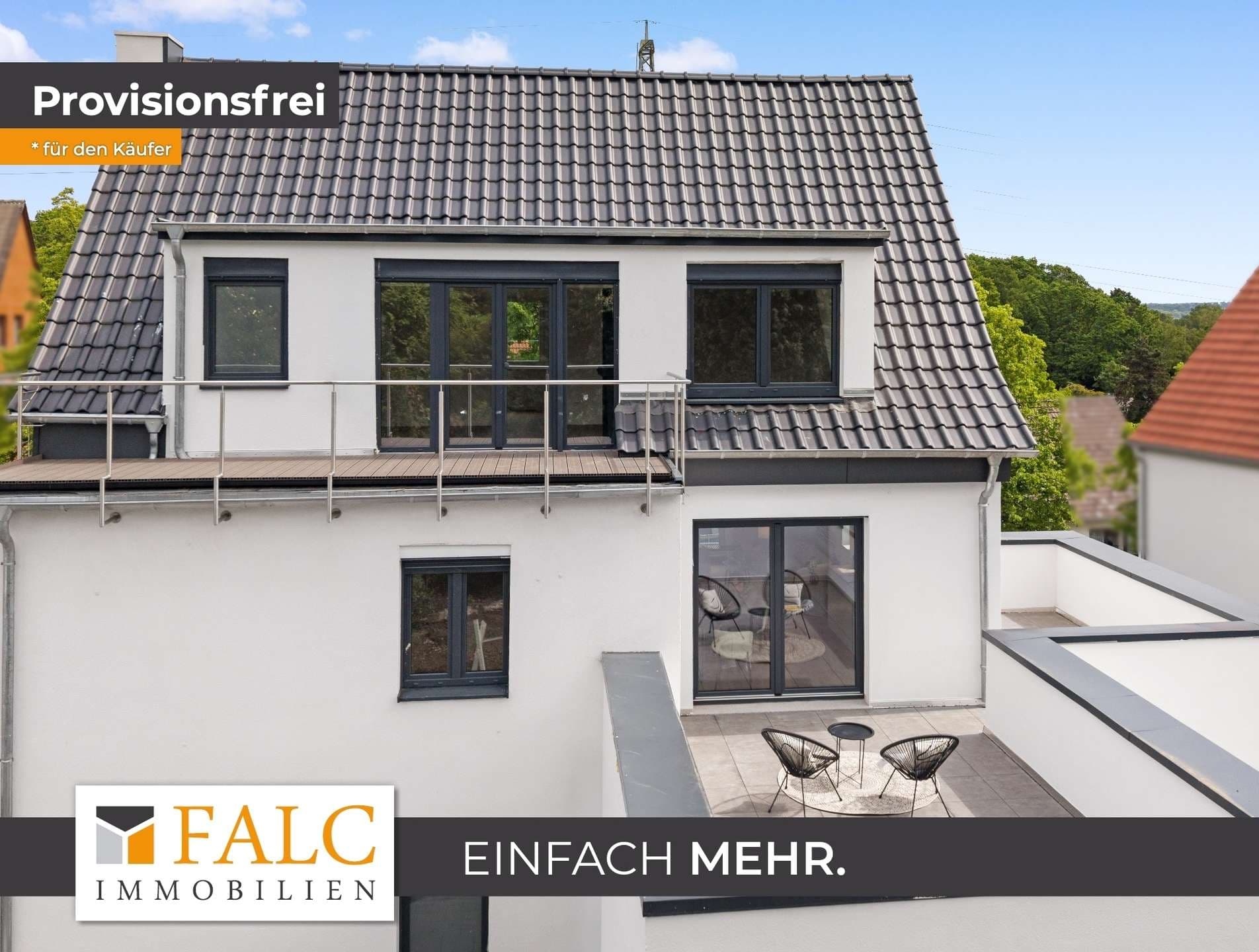 Exklusives Wohnensemble auf 2 Etagen | 6 Zimmer | 2 Balkone & Terrasse | Rarität in Top Lage