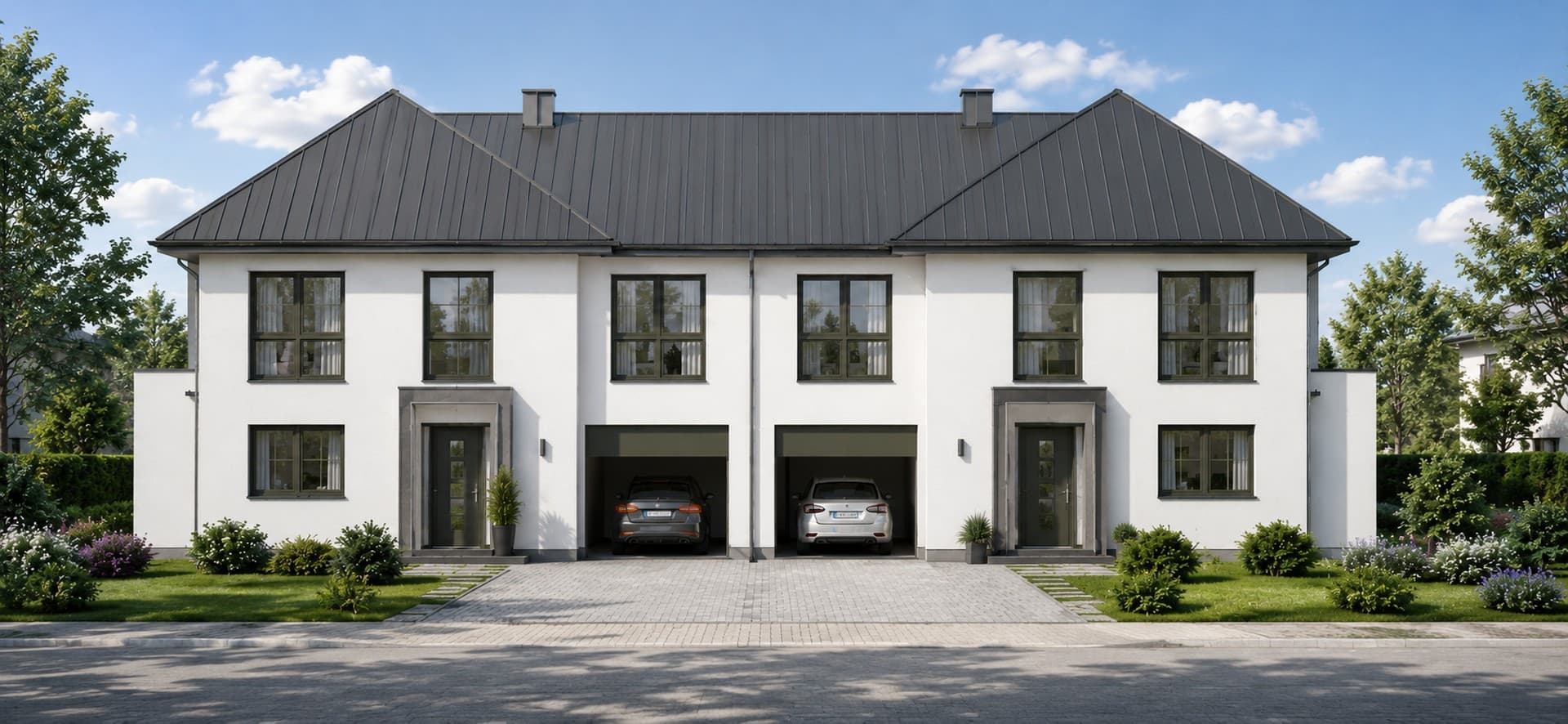 Mediterrane Doppelhaus-Villa in Starnberg - Exklusivität und Lebensqualität
