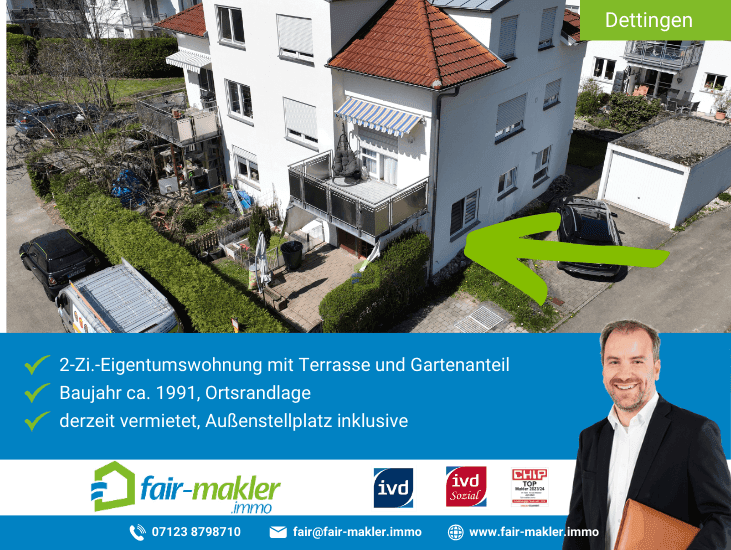 FAIR-MAKLER: 53 Quadratmeter zum Wohnen. Viel mehr zum Leben.