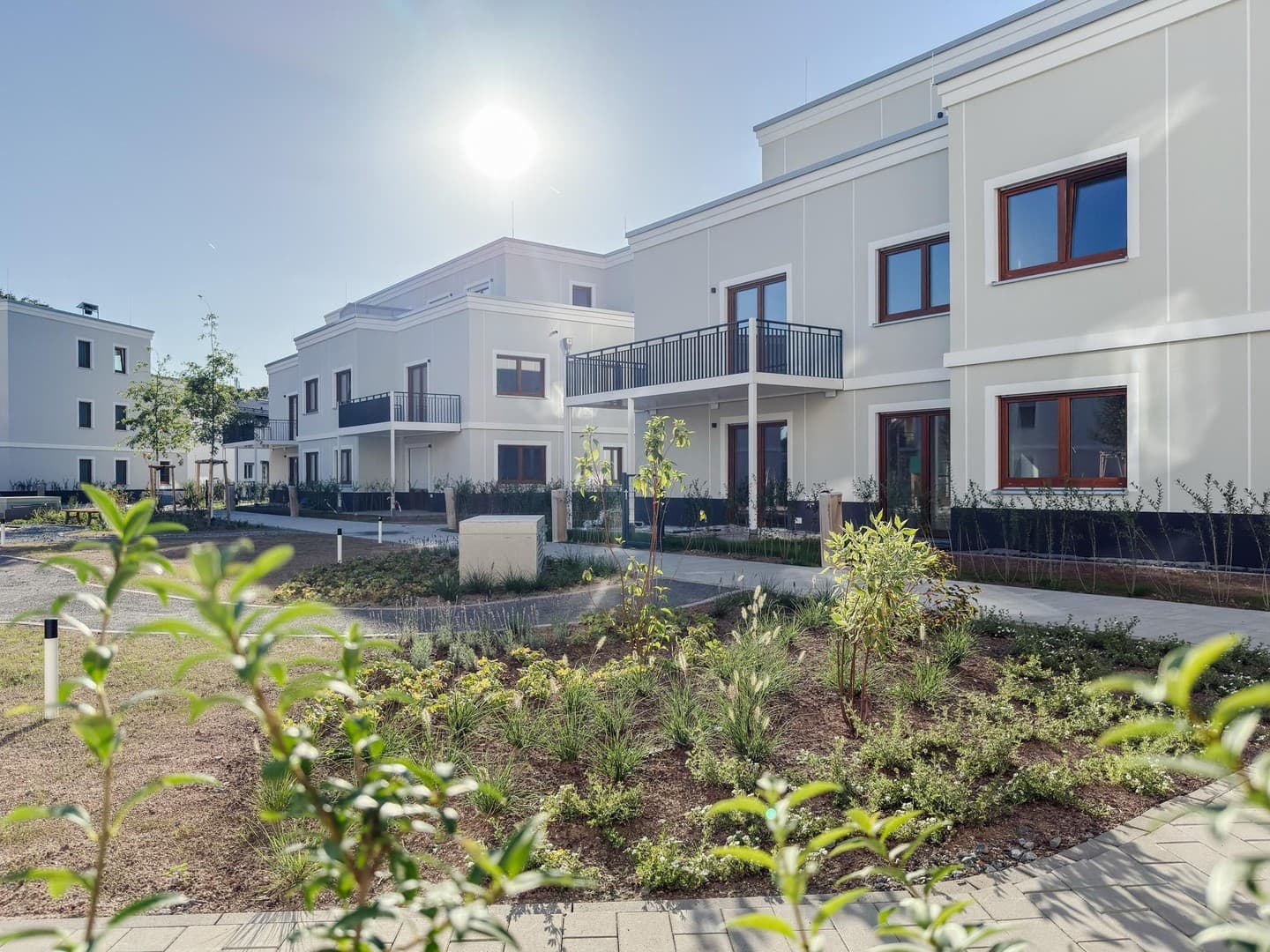 Erstbezug! Familienfreundliche 4-Zimmer-Wohnung im Grünen!