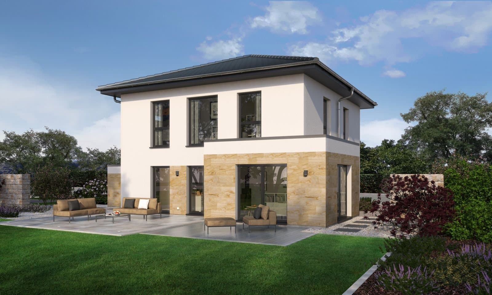 Neubau - sehr schöne Stadtvilla in ruhiger Wohnlage !
