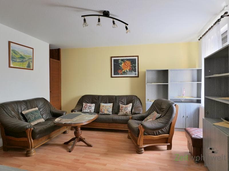 (EF1308_M) Arnstadt: Amt Wachsenburg, preiswertes möbliertes 2-Zimmer-Apartment in ruhiger Wohnlage