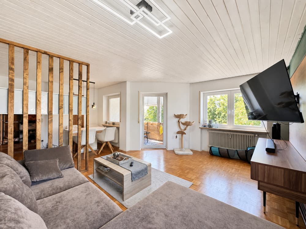 Attraktive 3,5-Zimmer-Wohnung mit moderner Heiztechnik und optionalem Tiefgaragenstellplatz
