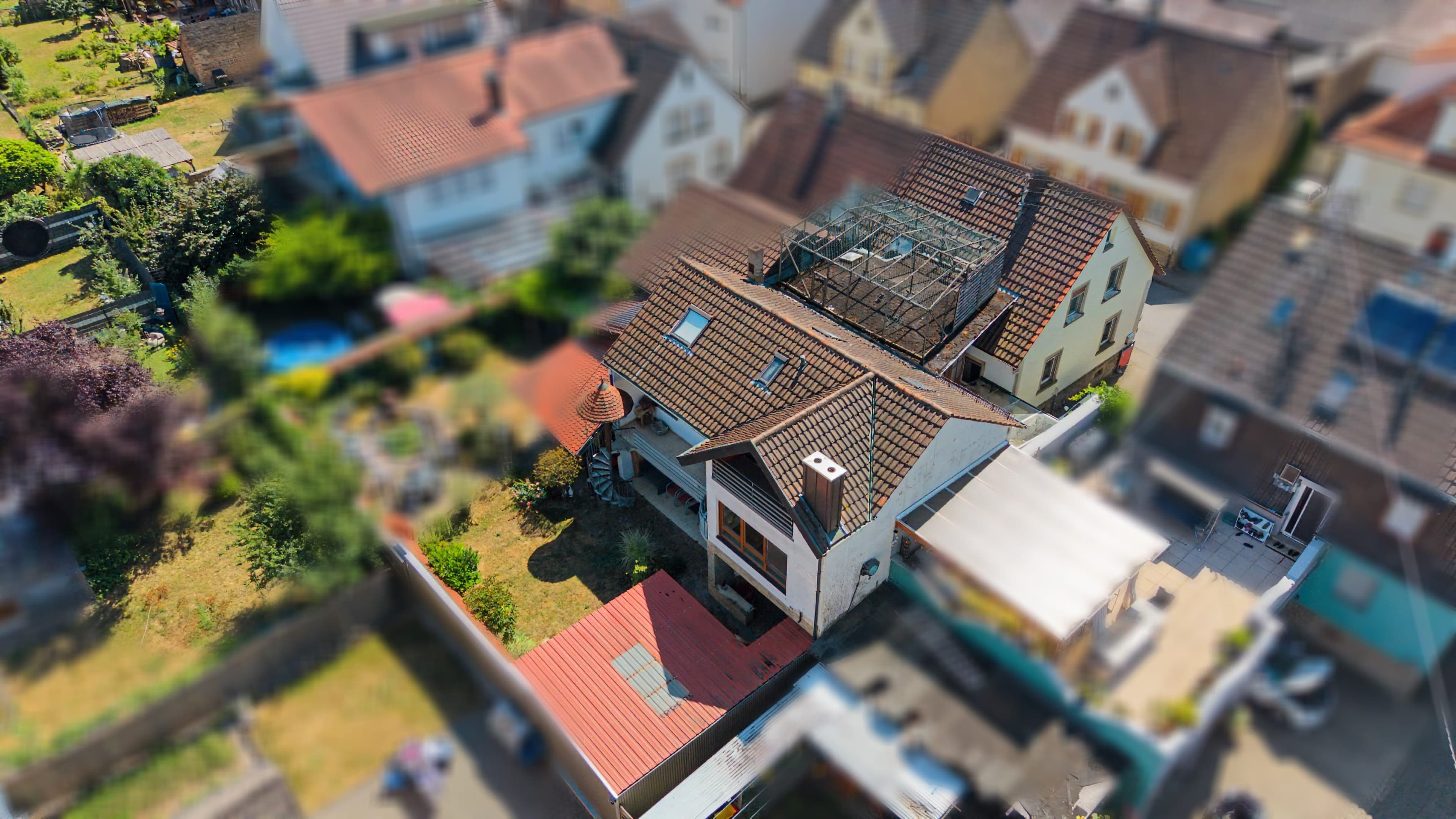 Familienparadies in Sulzfeld mit großem Garten