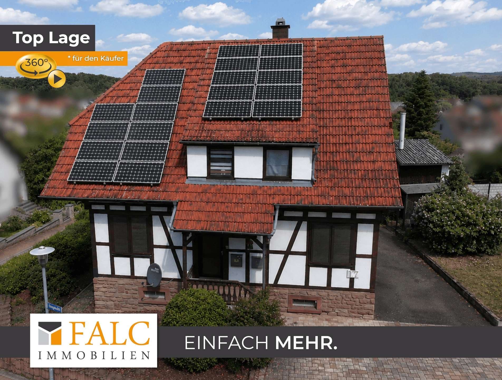 Charmantes Ein- bis Zweifamilienhaus mit Garten, Photovoltaikanlage und Stellplätzen