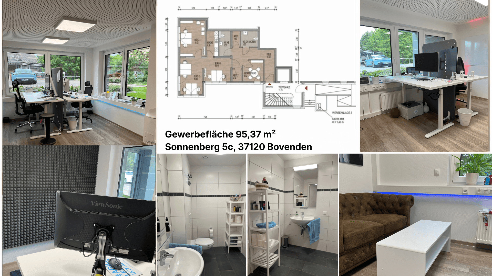 *Provisionsfrei* Moderne Bürofläche in Bovenden - 95 m² - sofort bezugsfertig