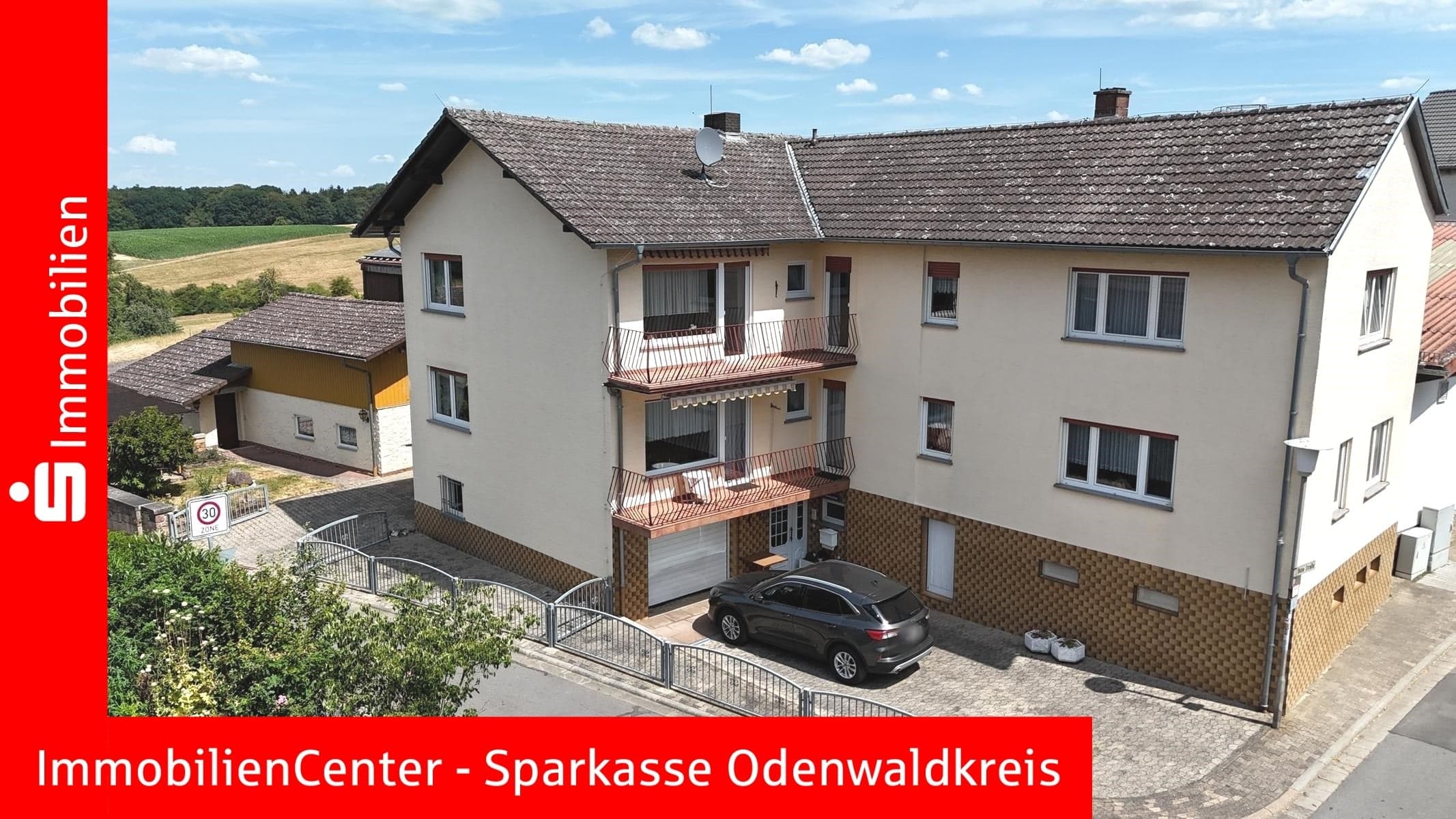 Landidylle pur! Gepflegtes 1-Familienhaus mit Nebengebäude und 3 Garagen.