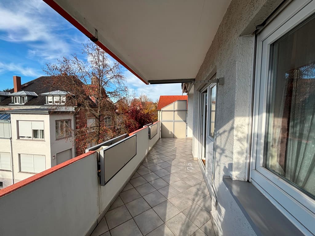 Ideal für die junge Familie!
Attraktive 4 Zi.-Wohnung mit Garage in beliebtem Stadtteil von Rastatt