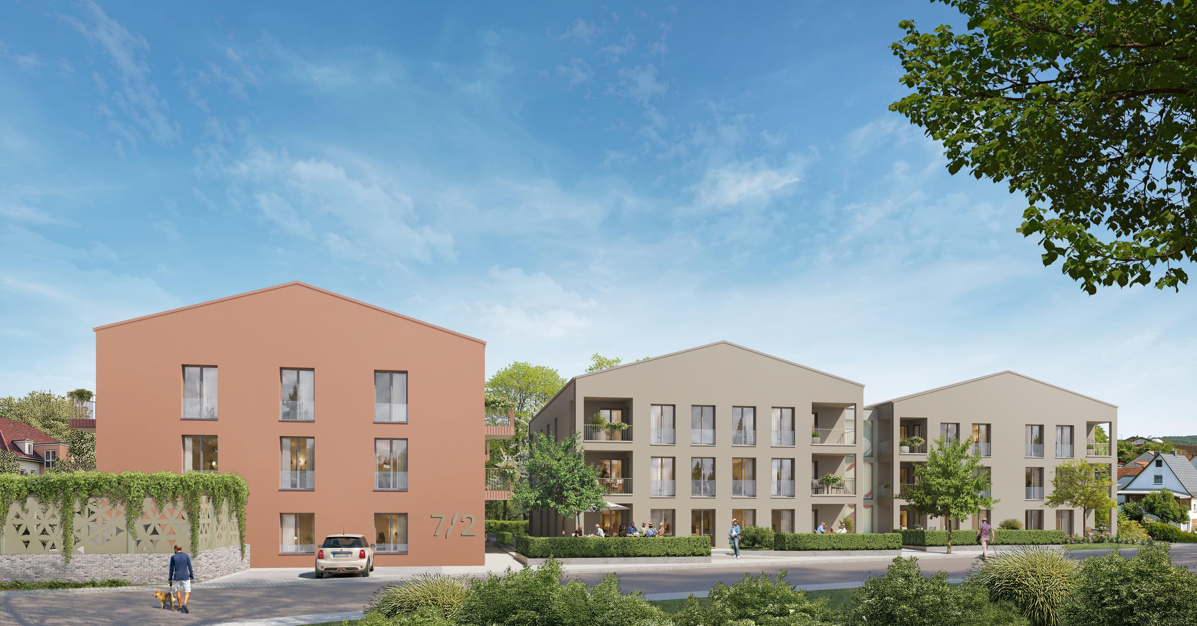 HEUTE SCHON AN MORGEN DENKEN-Seniorenzentrum Blumenviertel KfW 40 QNG
