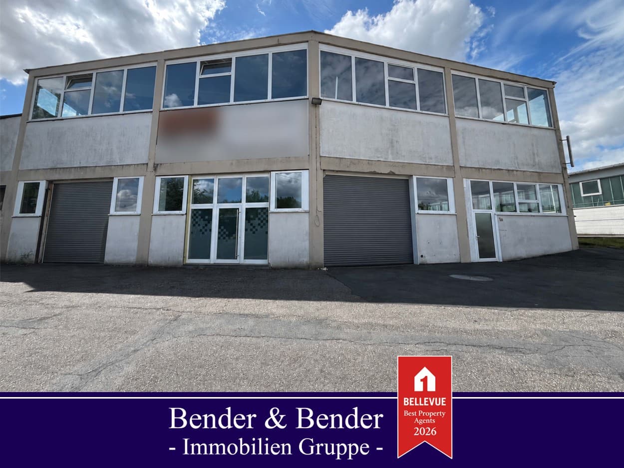 Vielseitige Gewerbehalle mit ca. 323 m², Büro & Sanitärbereich