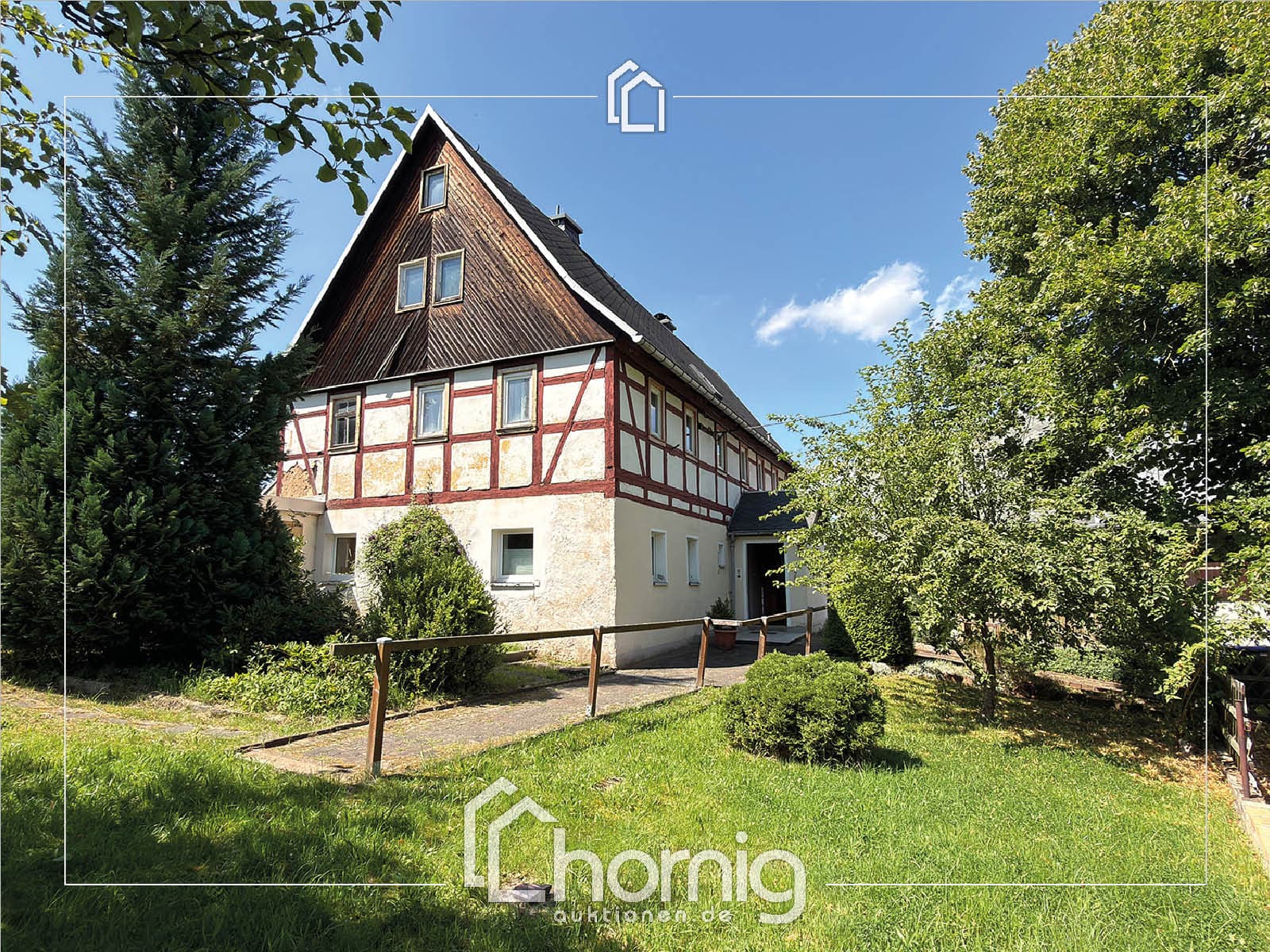 Großes Bauernhaus-Ensemble in der Touristenregion Altenberg
