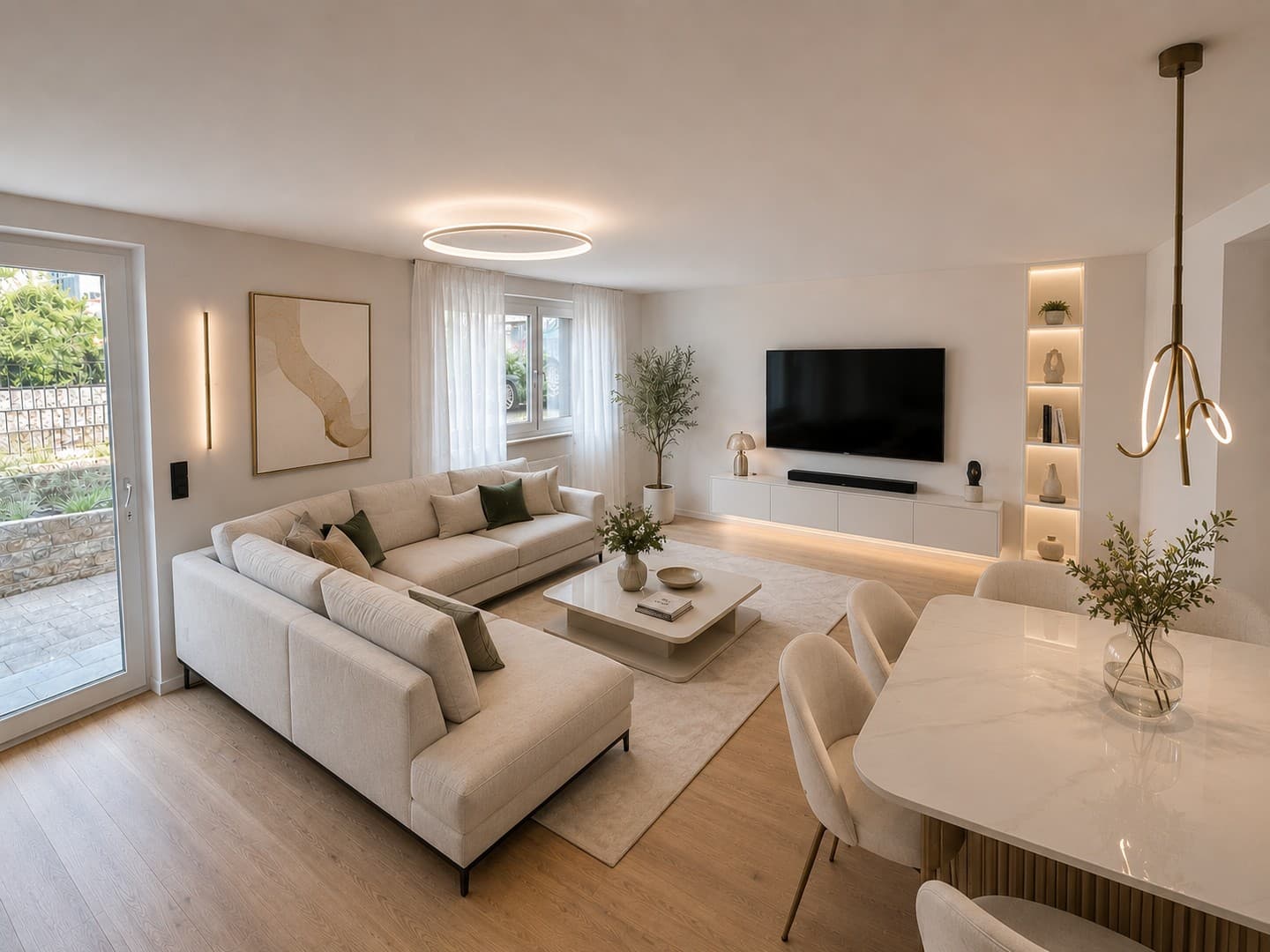 3-Zimmer mit Terrasse