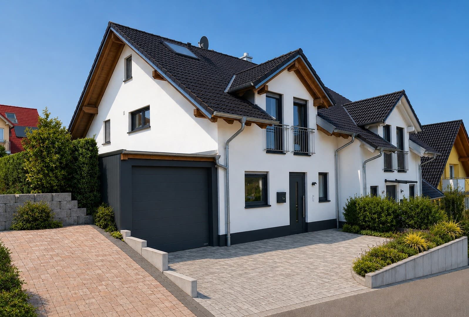 Hochwertige DHH | Neubaugebiet | Top-Lage | A+ | 150 m² | Geschlossenes Carport