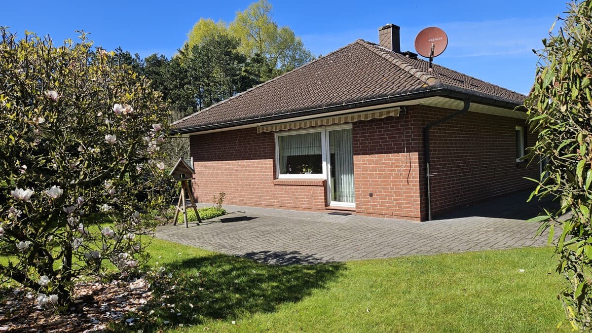 Bungalow in herrlicher Lage an der Oste in Gräpel