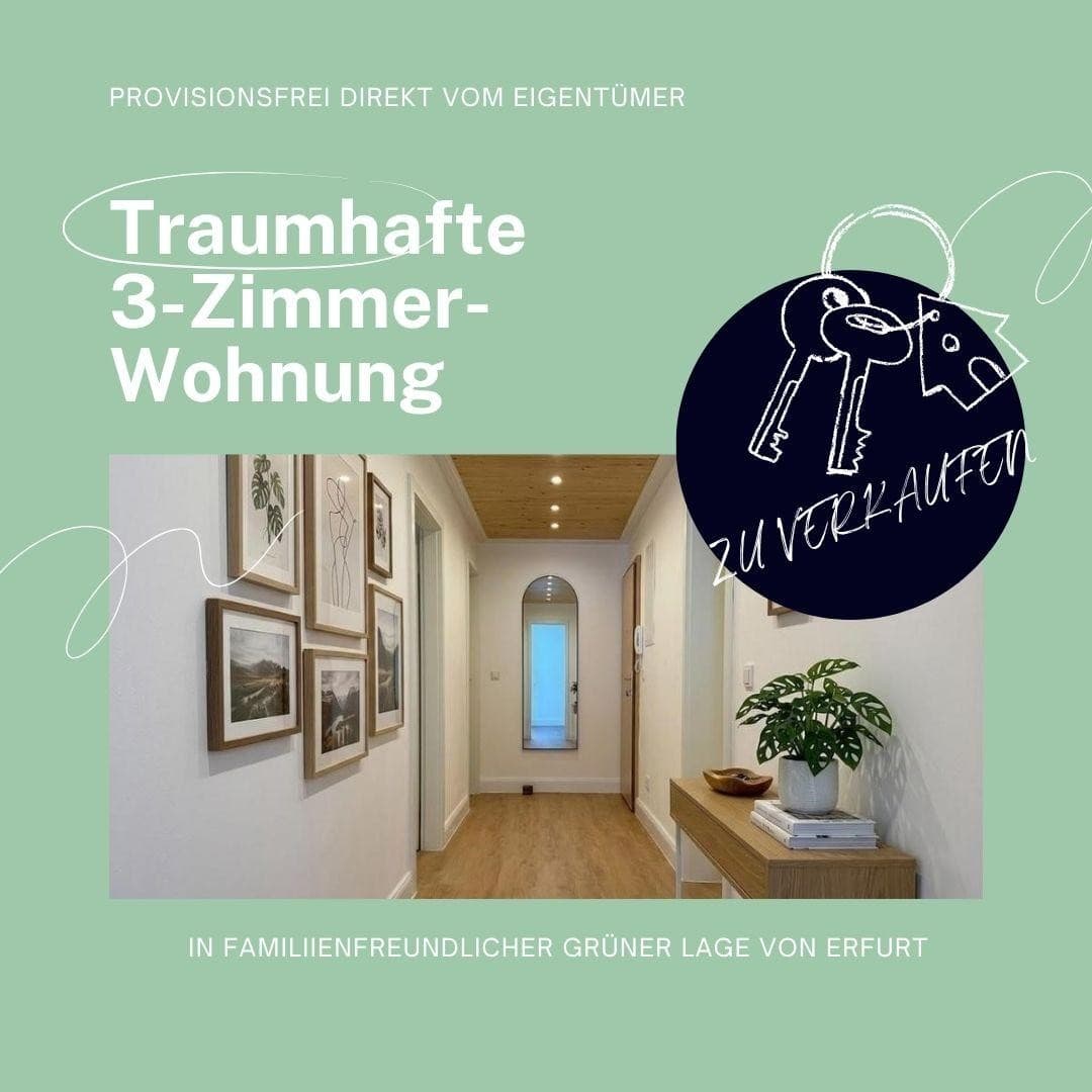 💖 EINZIGARTIGE 3-RAUM-EIGENTUMSWOHNUNG - DIREKT VOM EIGENTÜMER 💖