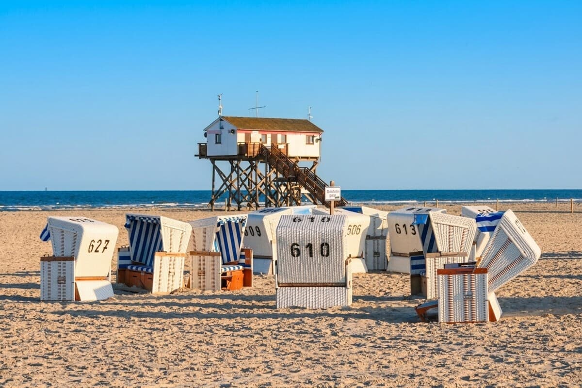 Charmante Etagenwohnung in Toplage von St. Peter-Ording mit Balkon und Stellplatz!
