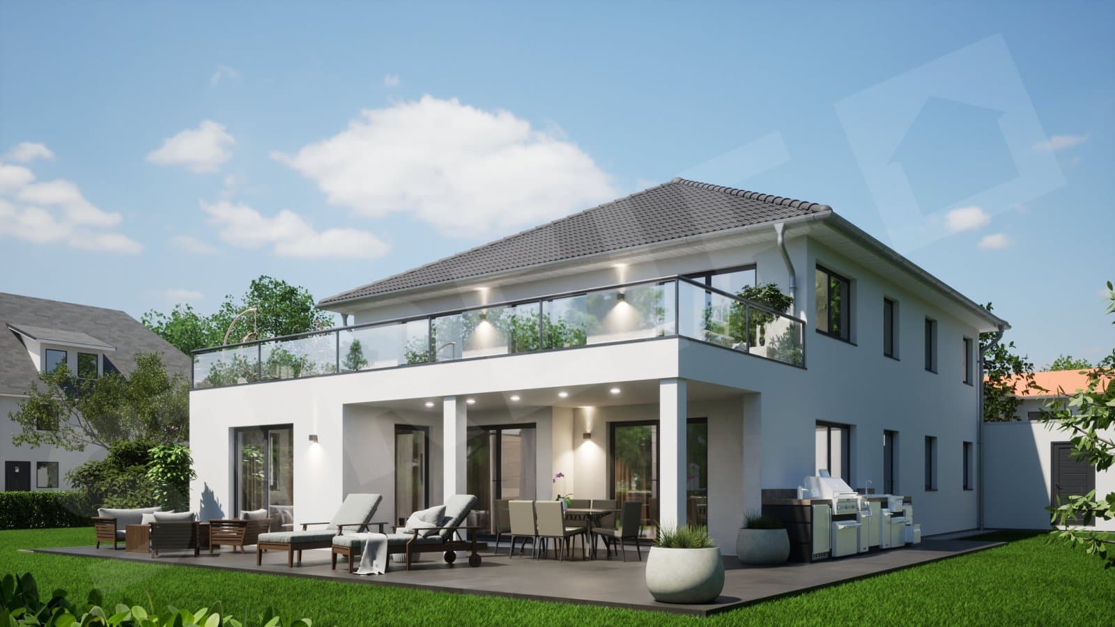 Exclusive Stadtvilla mit großzügigem Grundstück