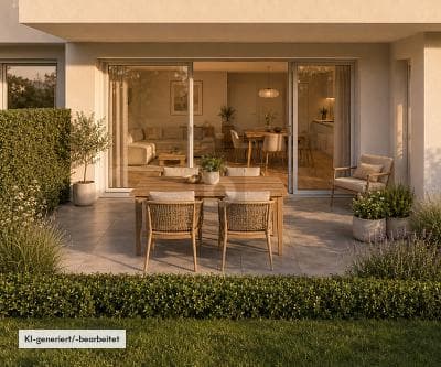 LIEBLINGSORT MIT SÜDTERRASSE