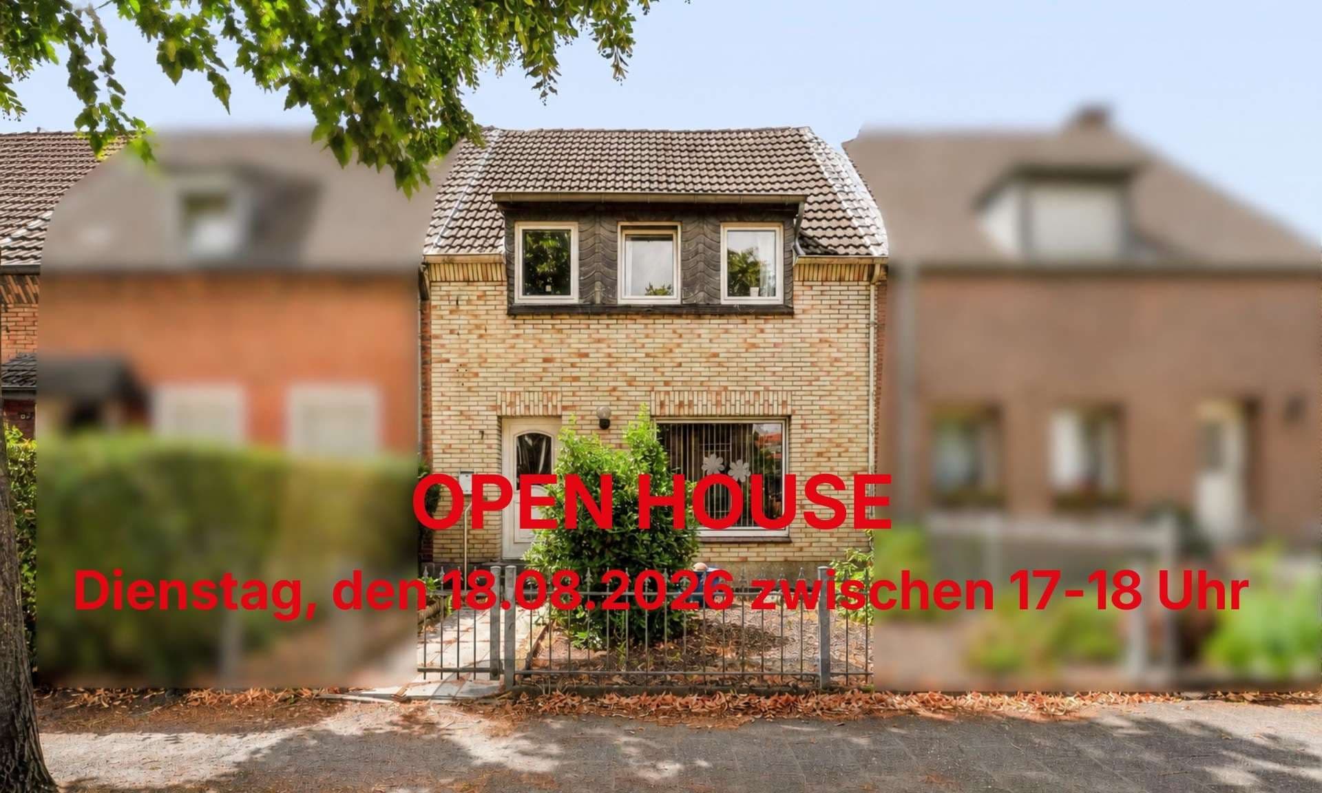 Kleines Reihenmittelhaus mit großzügigem Wohnbereich und gemütlichem Außenbereich