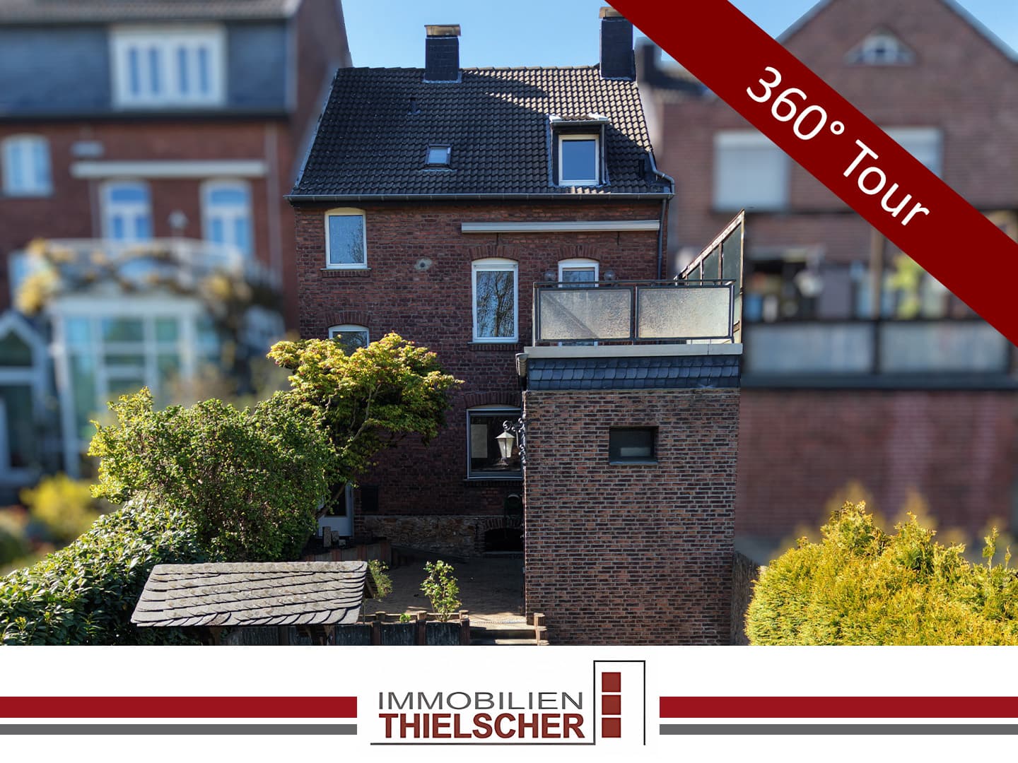 Zweifamilienhaus mit Garage und Garten in Stolberg-Büsbach