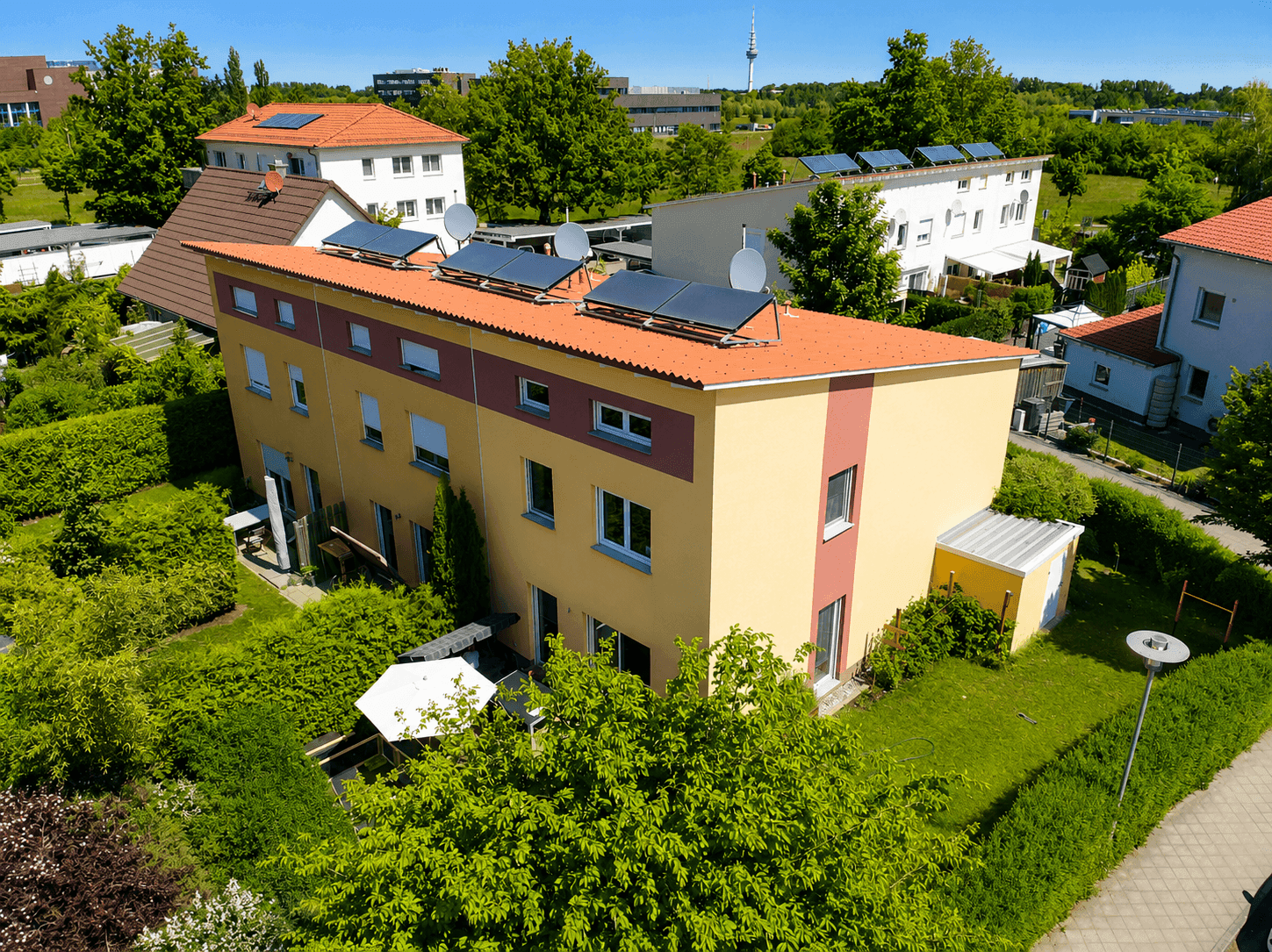 Reihenendhaus mit 117m² Wohnfläche und Garten in ruhiger Siedlung!