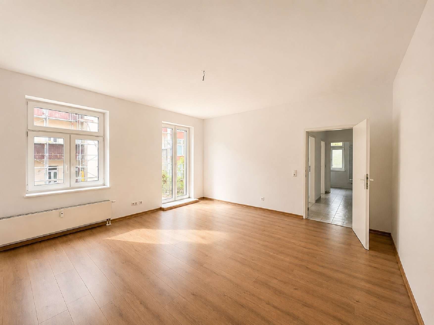 3-Raumwohnung mit Balkon im ruhigen Hinterhaus in Gohlis!