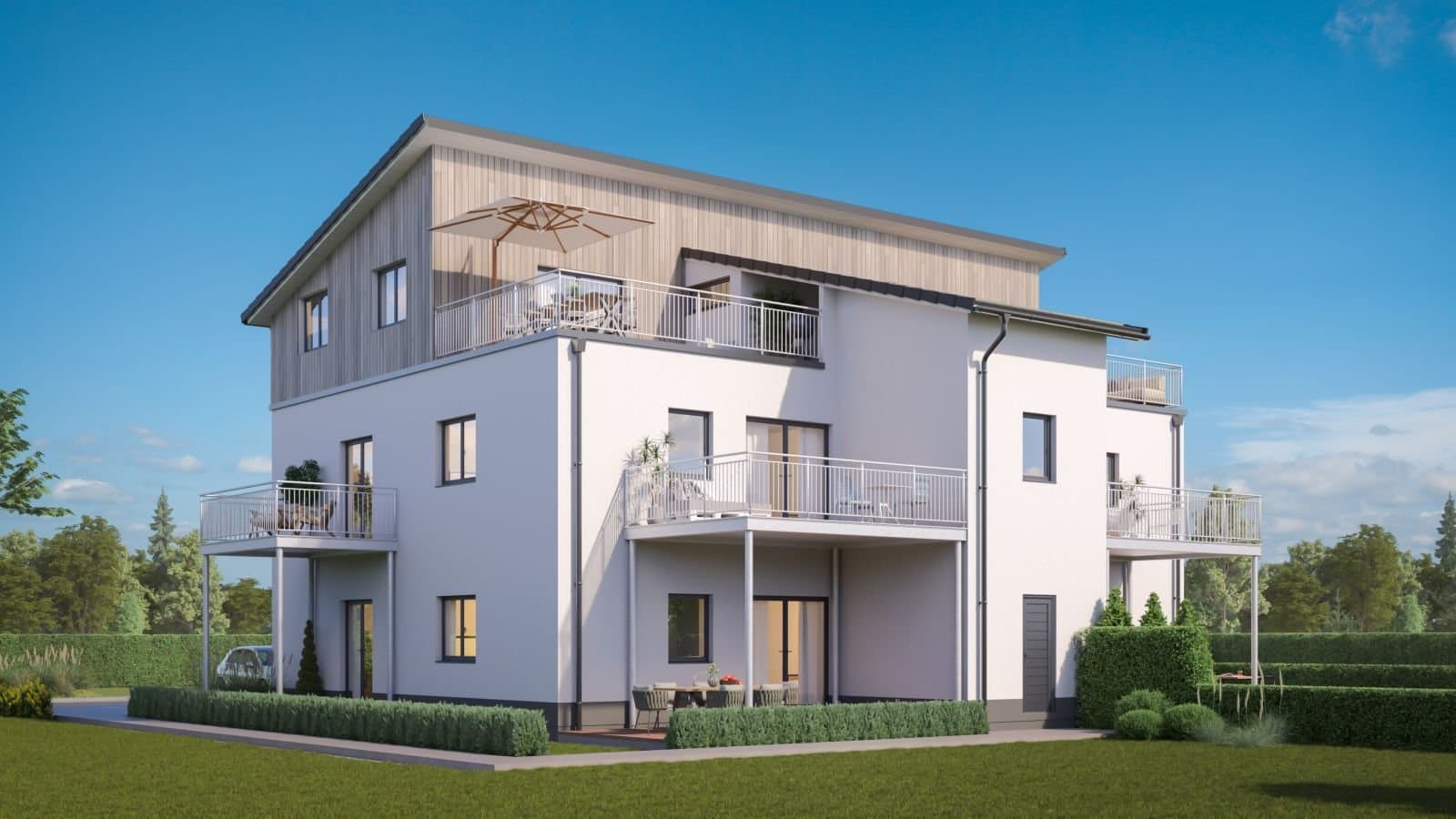 Individuell geplantes Mehrfamilienhaus - nachhaltige Investition mit STREIF