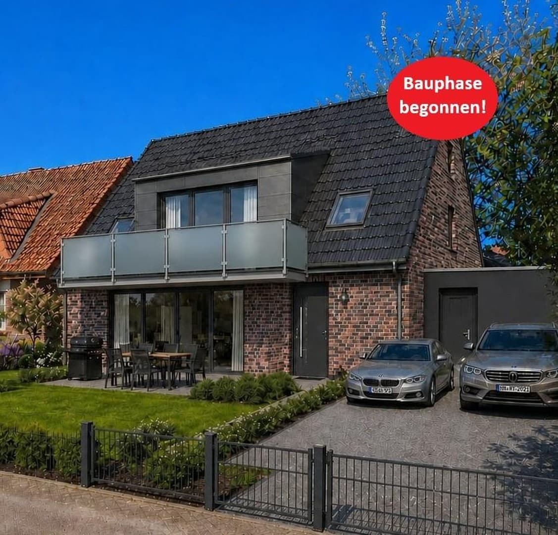 KFW40 Neubau-Erdgeschosswohnung in schöner Lage von Billerbeck (Erstbezug)