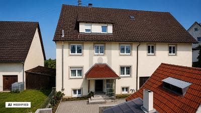 VIEL PLATZ, FAST FERTIG SANIERT