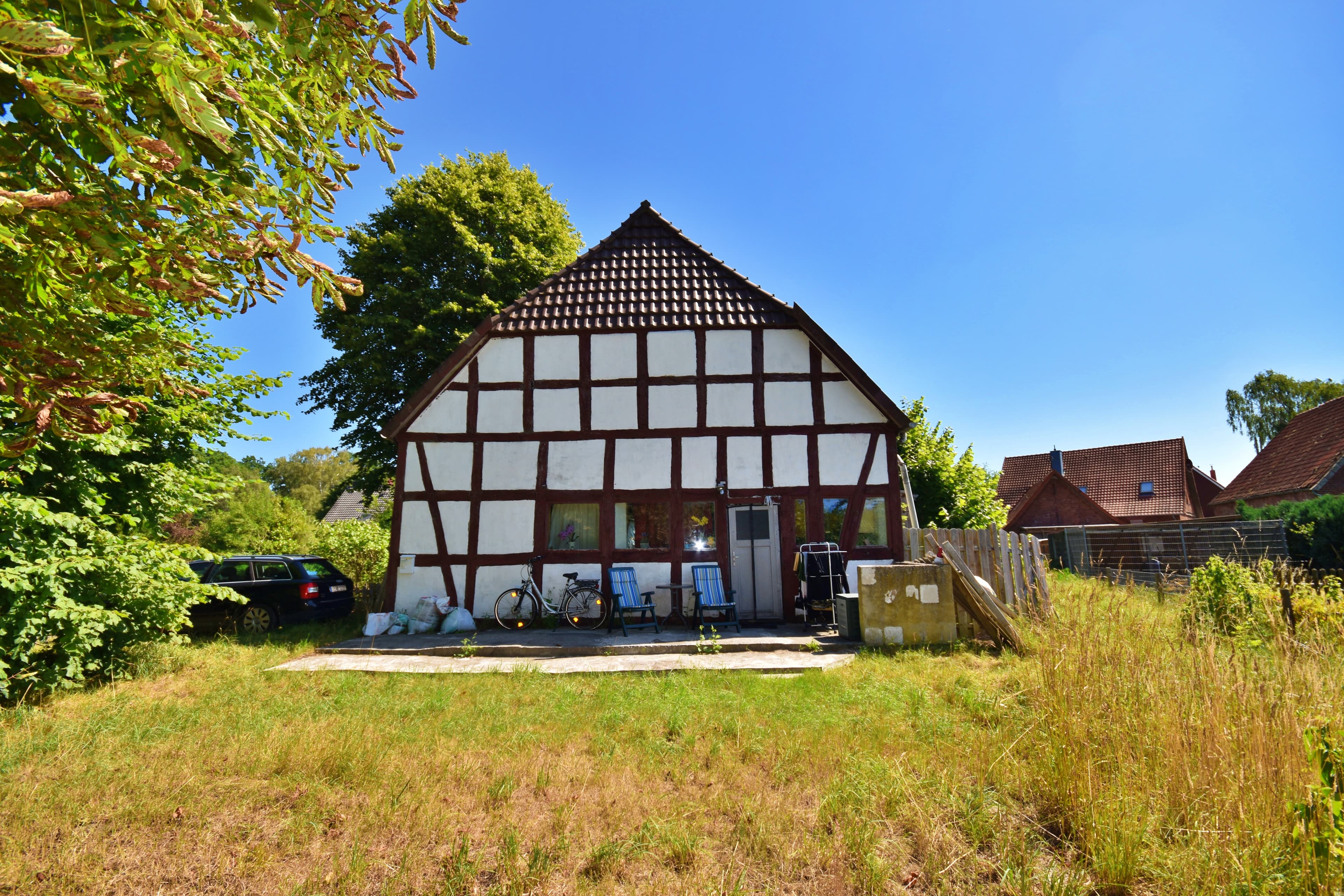Dörverden Hülsen | Ein-/Zweifamilienhaus mit Fachwerk, Charme & Potenzial