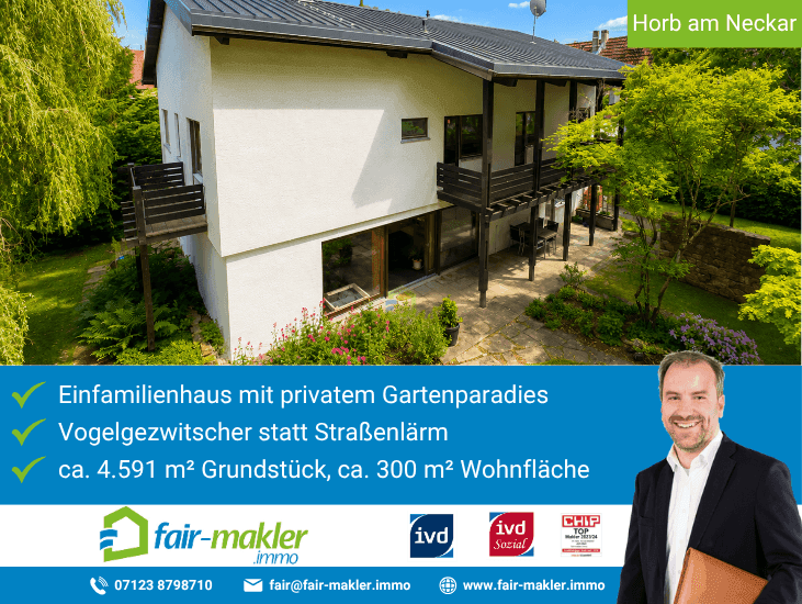 FAIR-MAKLER: Wenn der Blick aus dem Fenster zum Lieblingsraum wird.