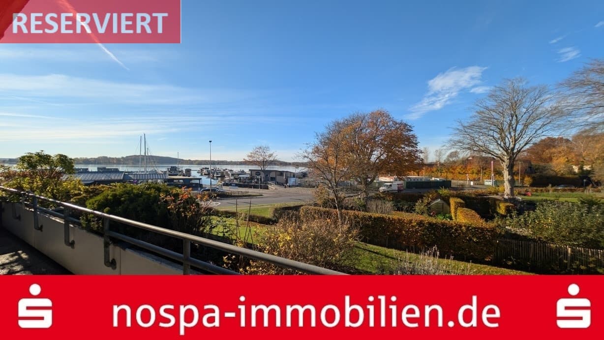 Hier zieht man gerne ein - Modernisierte 3-Zimmer-Wohnung mit Blick auf die Schlei und Balkon!