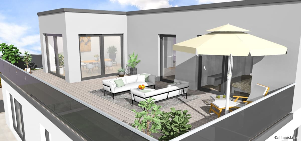 Wohnung mit großer Dachterrasse in Bettmar, inkl. Kellerraum und Tiefgaragenplatz