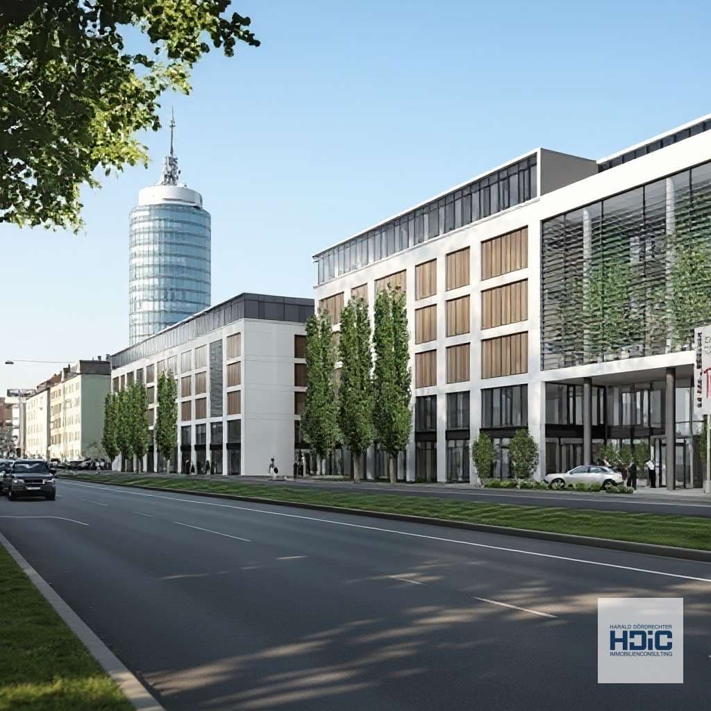 Erstklassig angebundenes Bürogebäude mit urbaner Infrastruktur