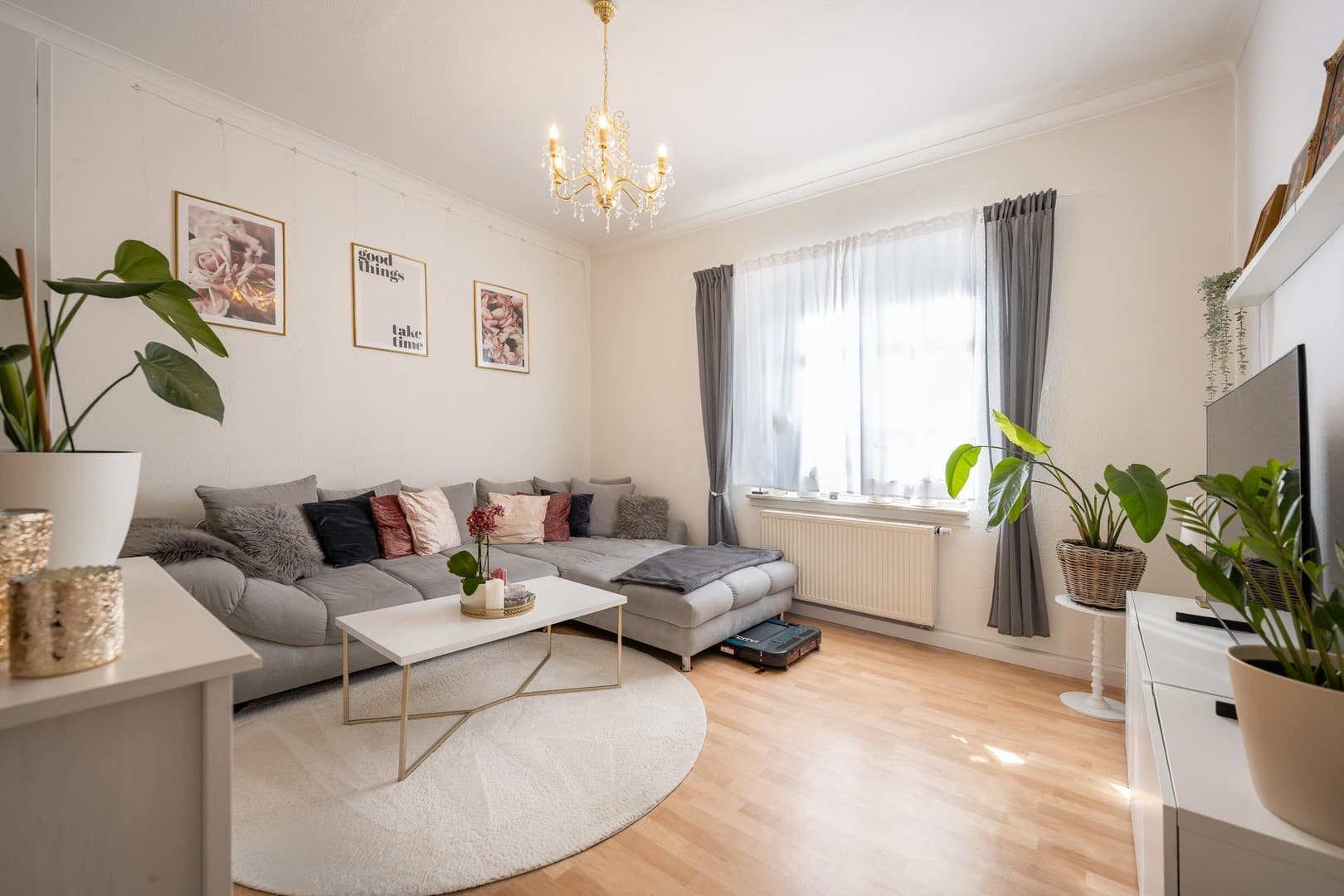 Provisionsfrei! Vermietete 2-Zimmer-Erdgeschosswohnung (68,5 m²) in zentraler Lage von Baden-Baden