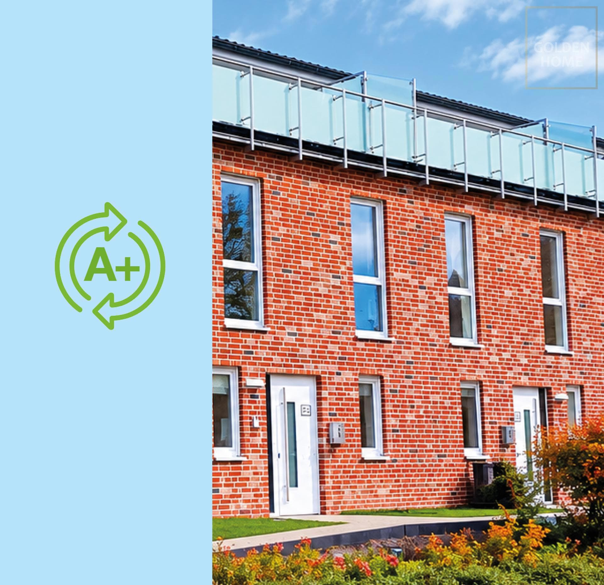 Stadthäuser in Neubauqualität – modern energieeffizient und zukunftssicher