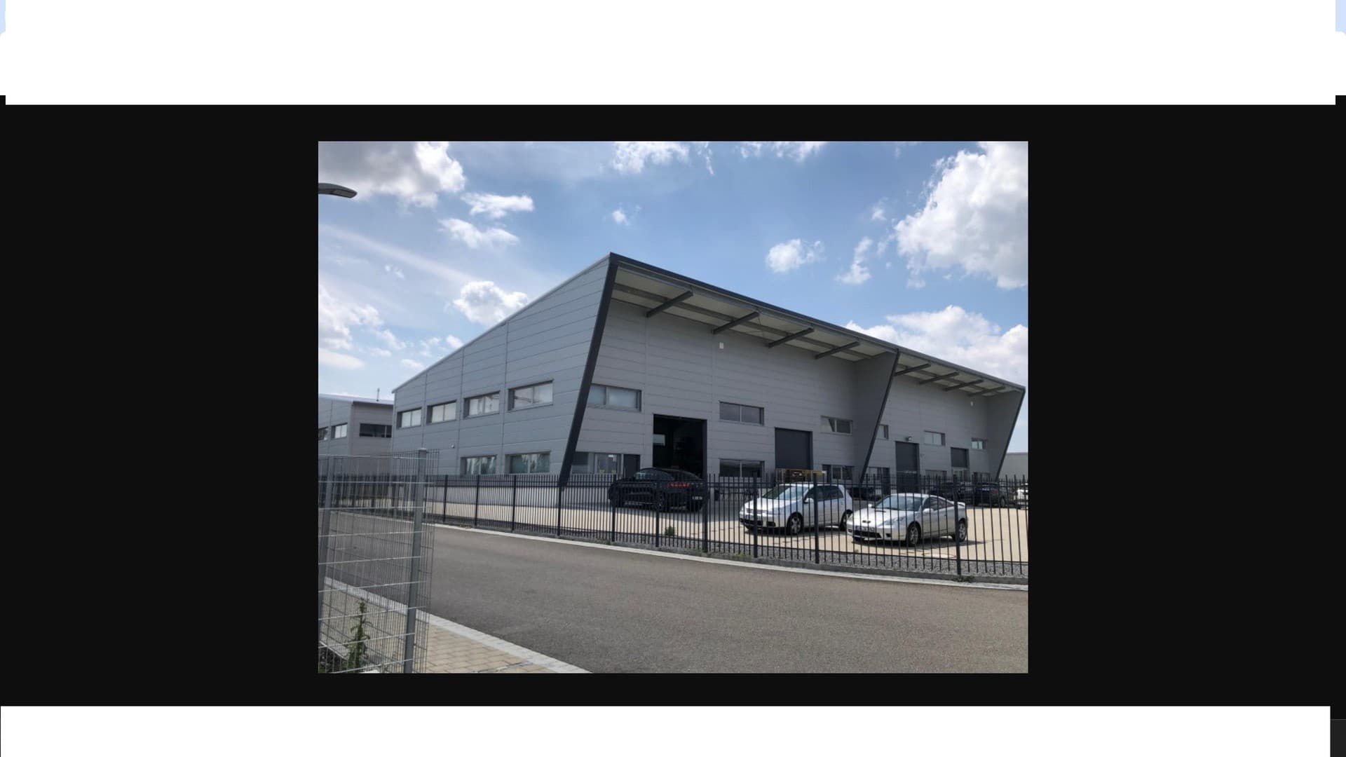 Gewerbehalle 1000m2, 2768m2 Grundstück Teilverkauf möglich