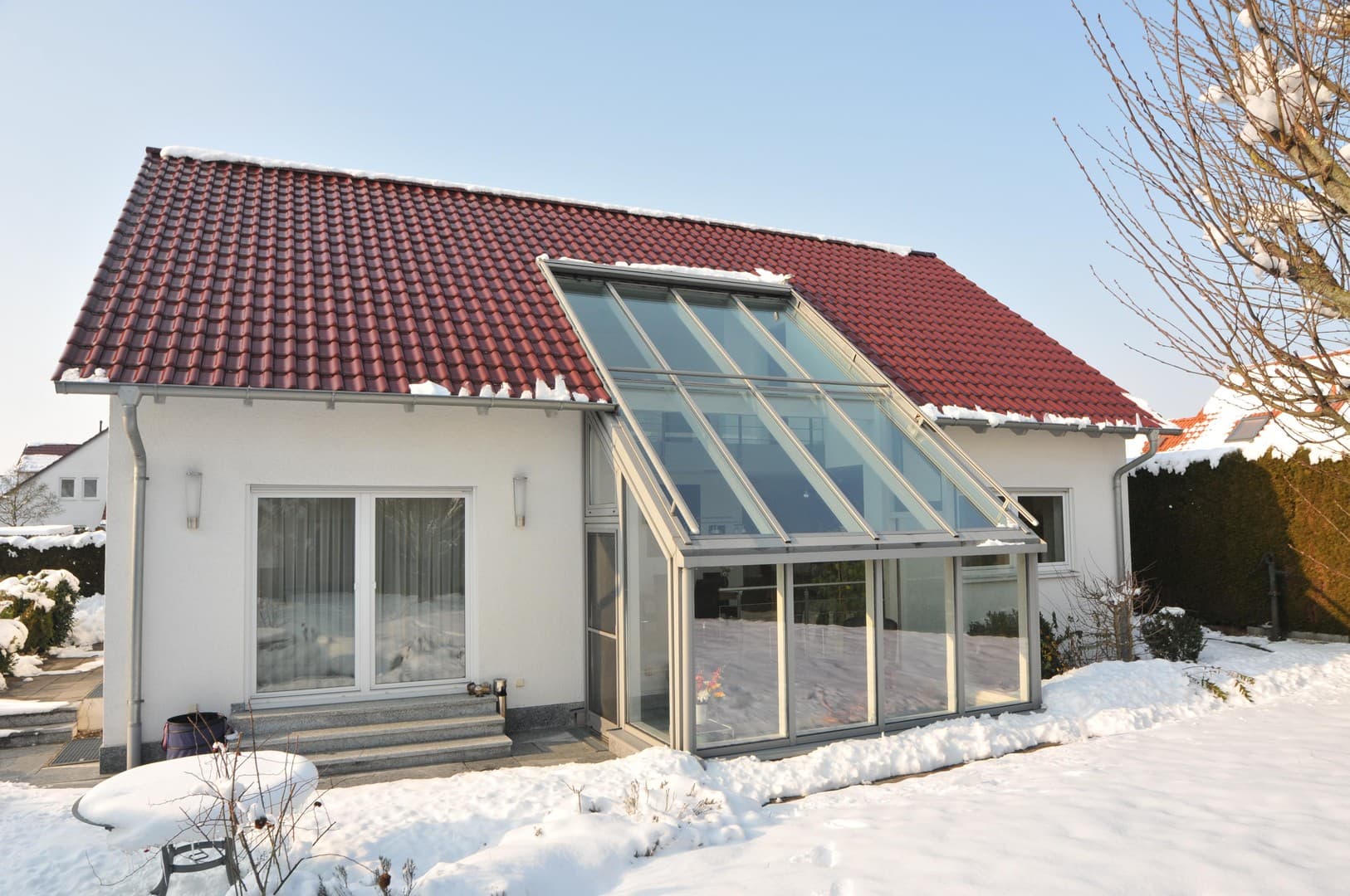 Modernes Architektenhaus für die große Familie
