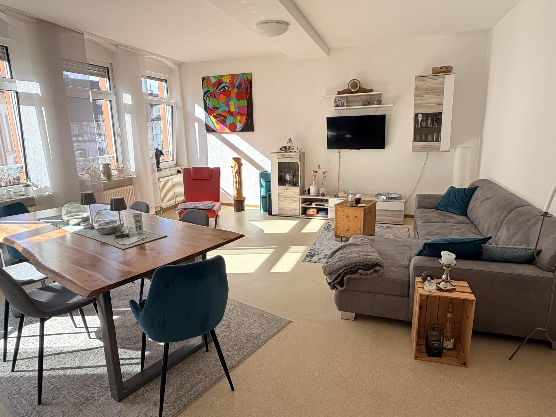 EUPORA® Immobilien: Wohnung in der Altstadt von Kirchheimbolanden.