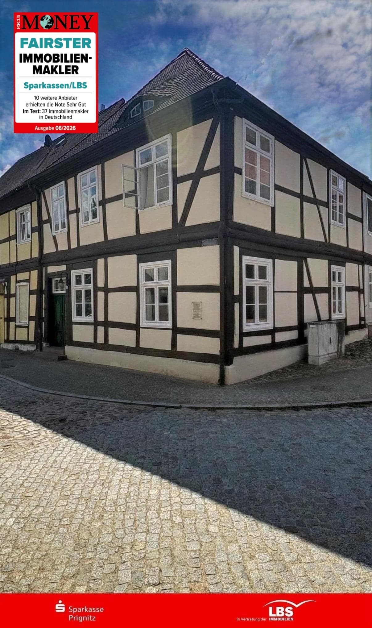Vermietetes Denkmal - 2FH: Top-Invest!