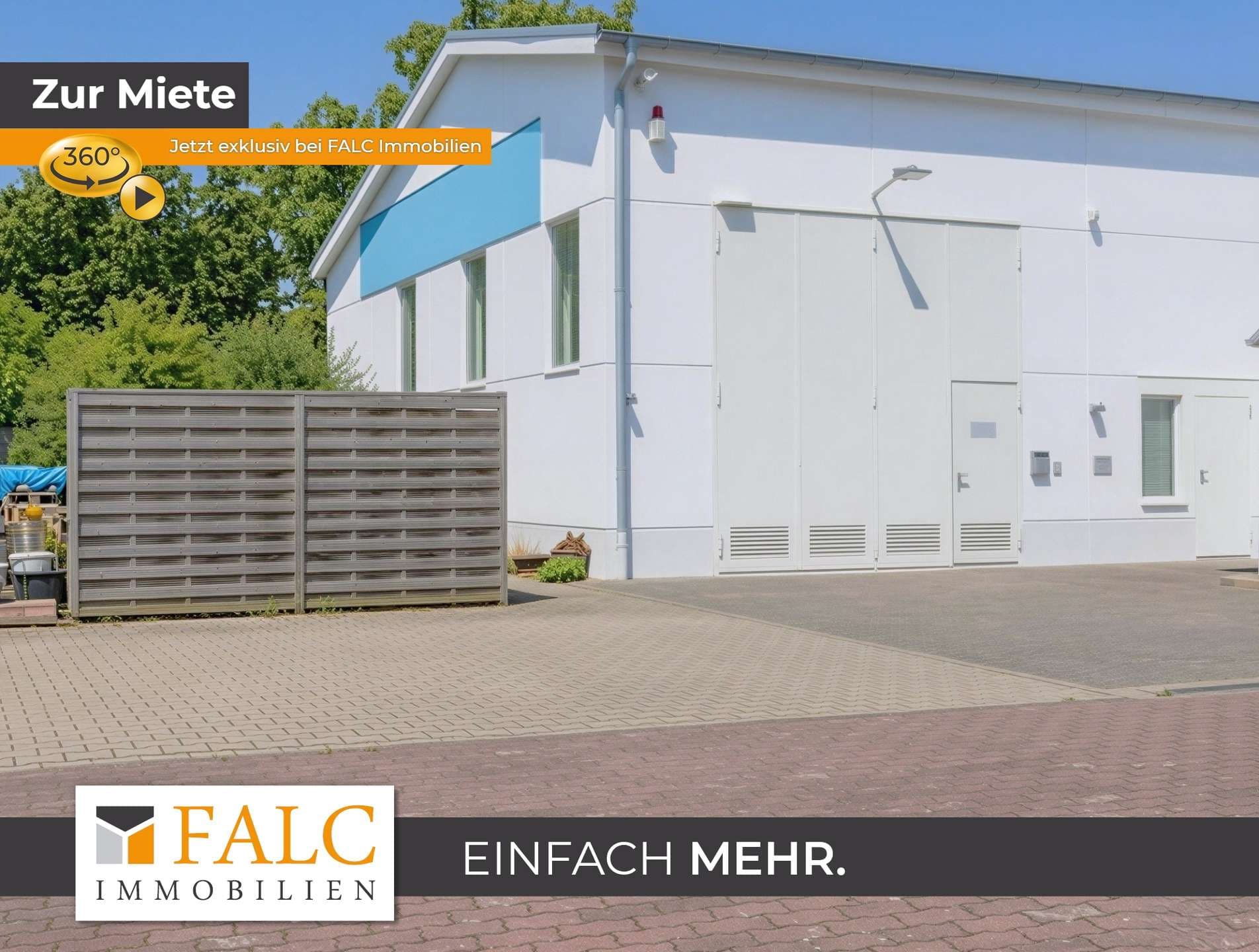 330 m² große, beheizte und moderne Industriehalle mit verschiedenen Nutzungsmöglichkeiten