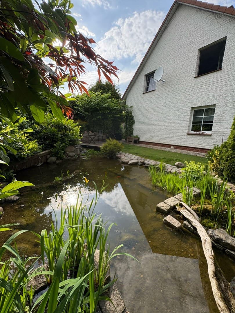 Ostseenähe-Massiv gebautes Einfamilienhaus zwischen Hansestadt und Ostsee