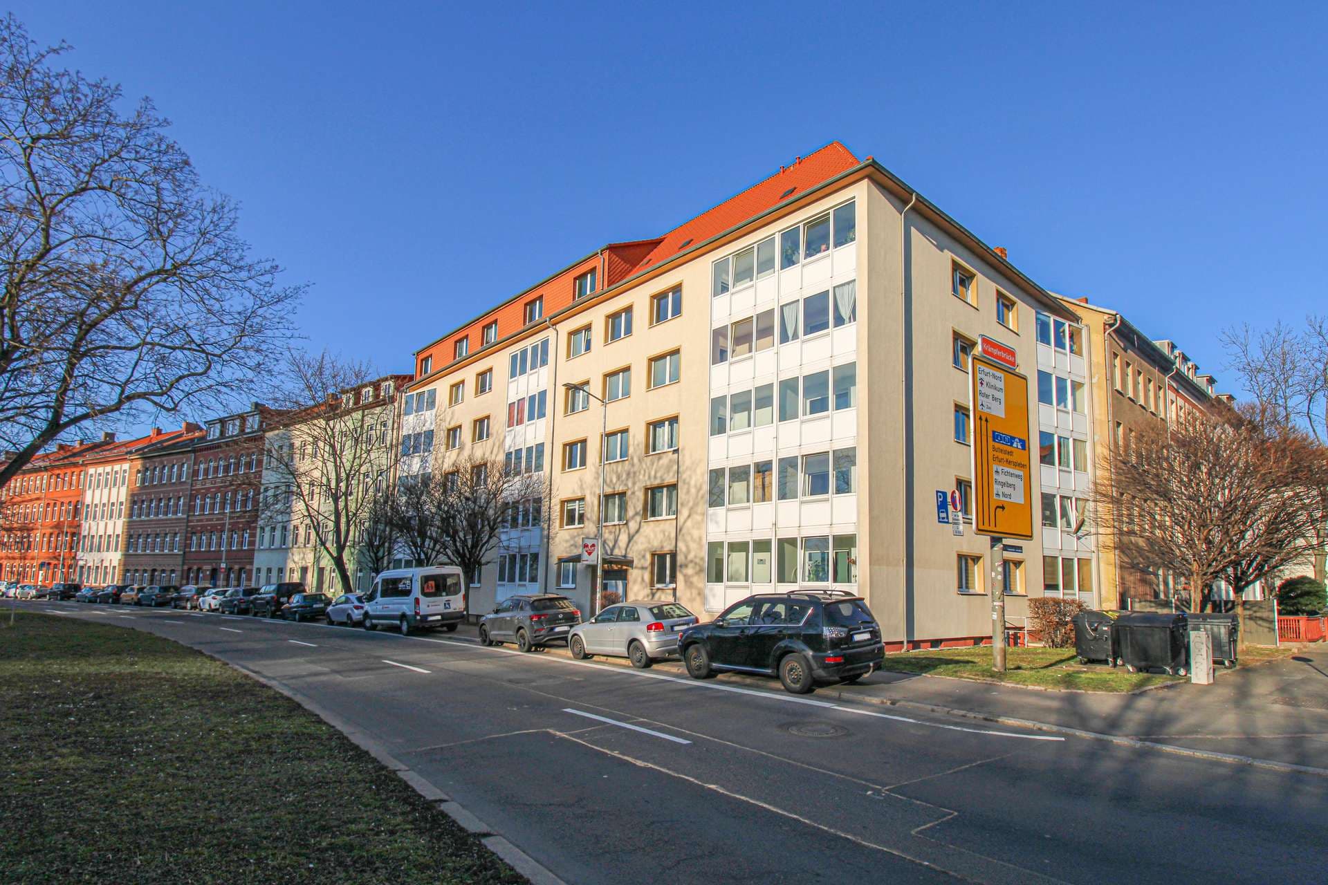 - Ohne Provision!- vermietete 2-Zi.-Wohnung mit Wintergarten im Herzen von Erfurt!