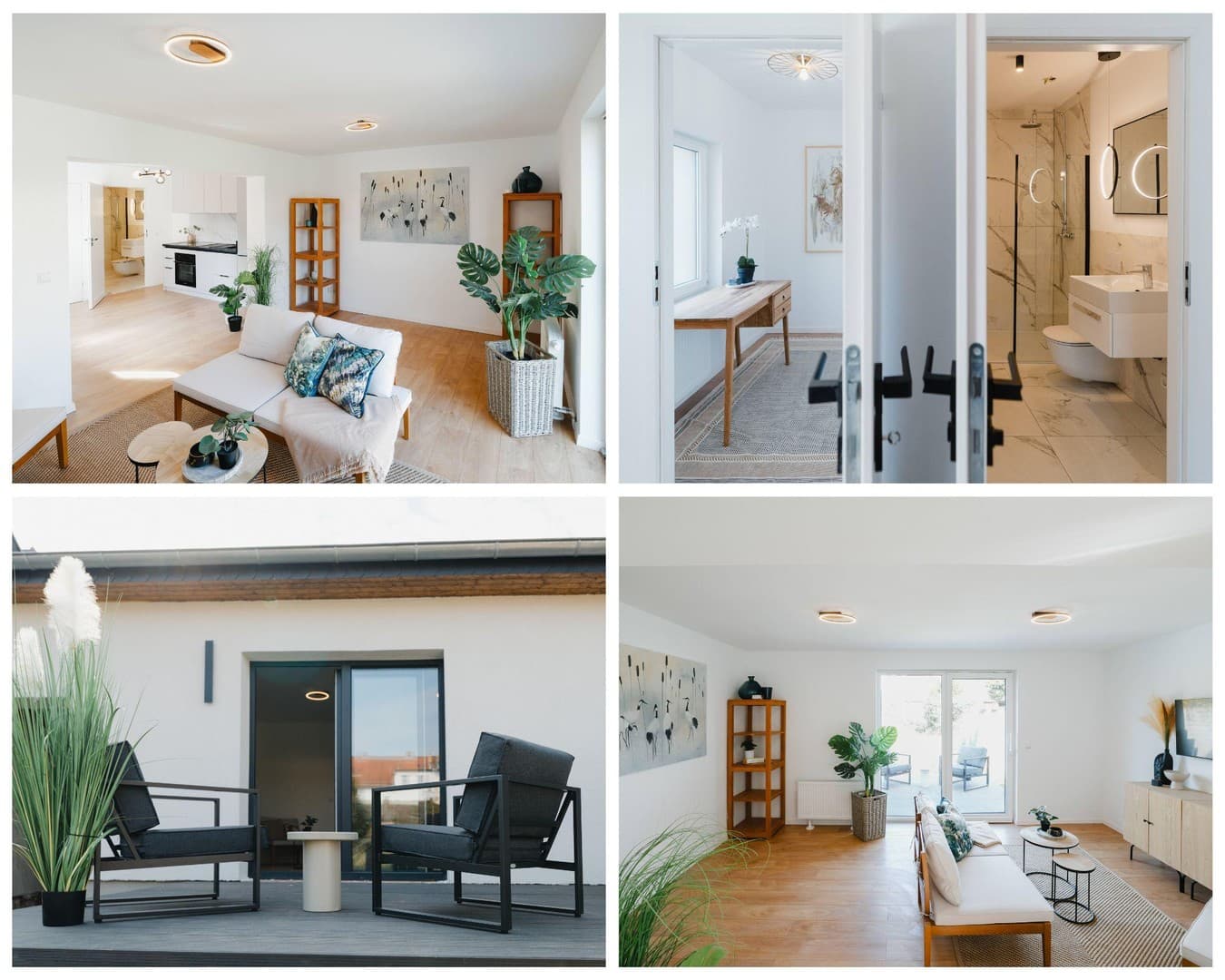 moderne Gartenwohnung im Hinterhaus – hochwertig saniert & sofort frei