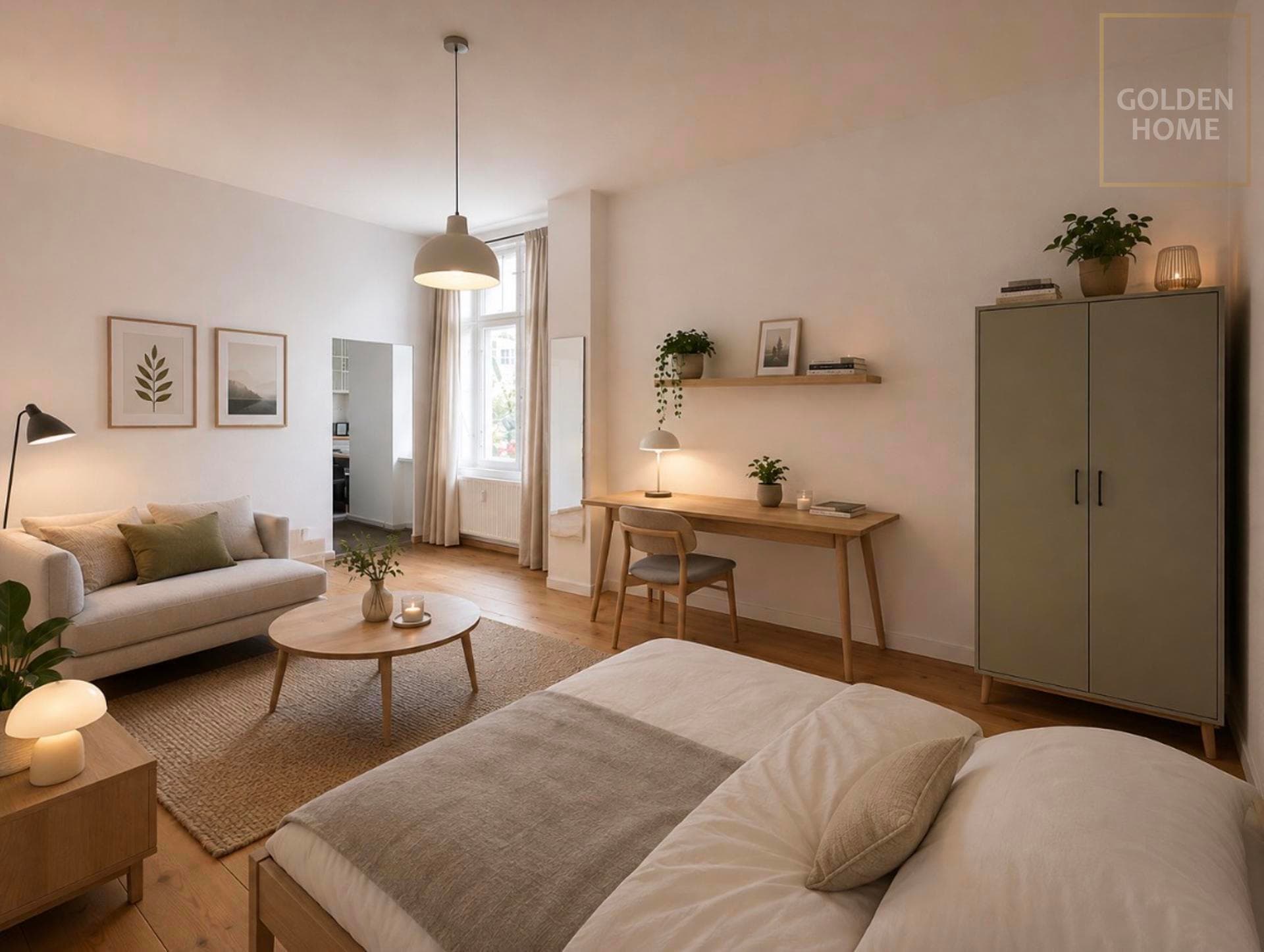 Kompakte, bezugsfreie 1-Zimmer-ETW zum Kauf für Kapitalanleger, Singles & Pendler in Berlin