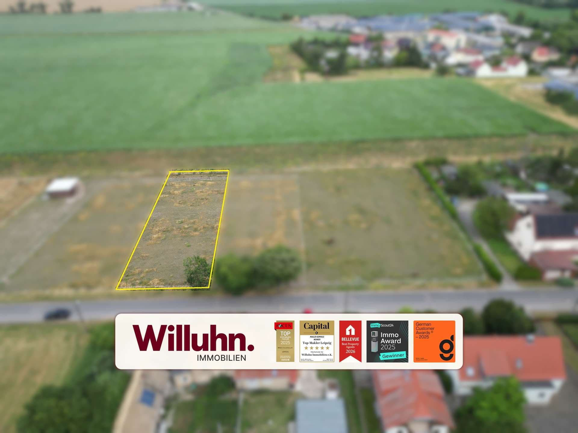 Ca. 1112 m² | Weitblick | Feldrandlage | Letztes verfügbares Grundstück