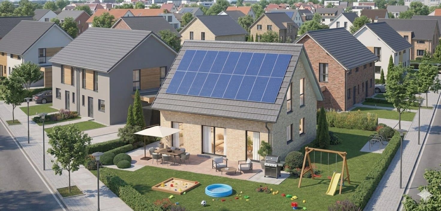 Schlüsselfertiges KfW-40-Haus mit Photovoltaikanlage - baubar in Heroldsberg