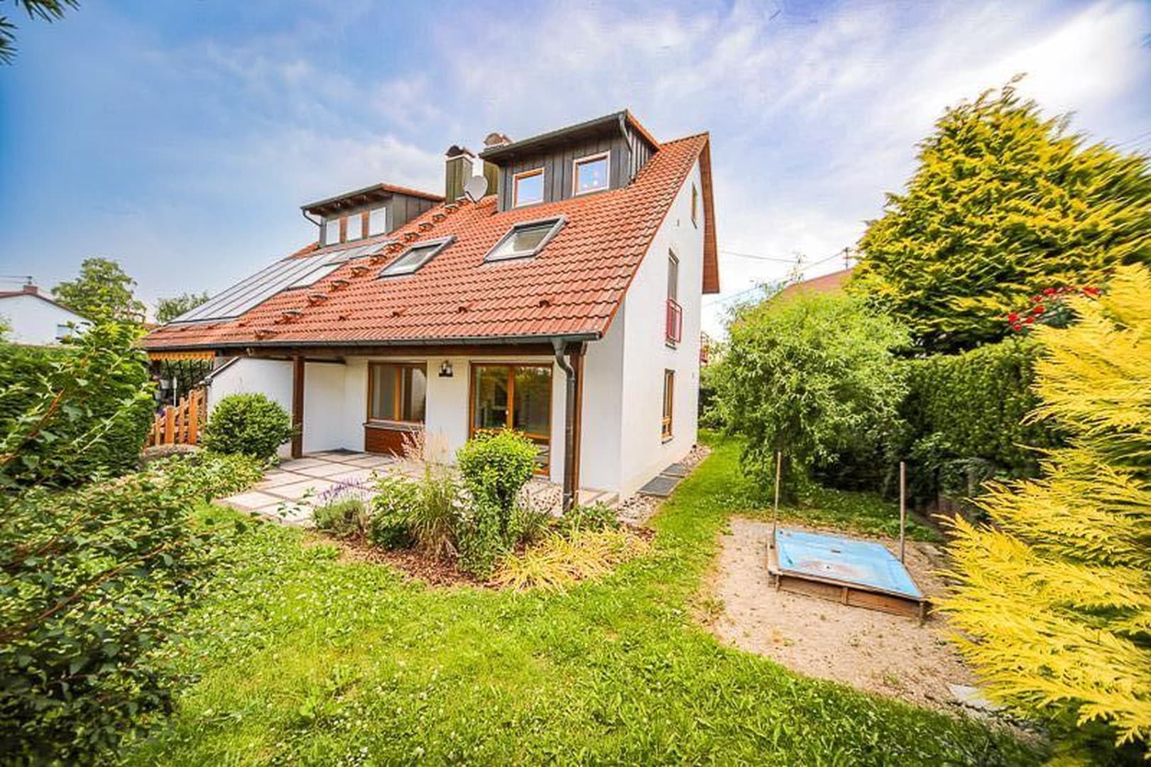 Modernisierte DHH in Toplage Senden‑Aufheim – 140 m² Wohnfläche + 20 m² Büro - provisionsfrei
